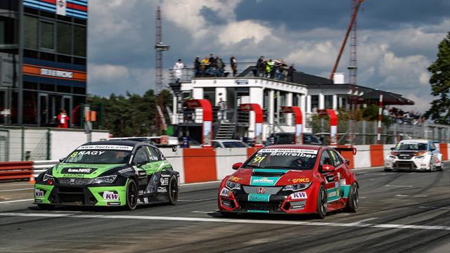 Nagy en la lucha por el título ETCC para el equipo del WTCC Zengő