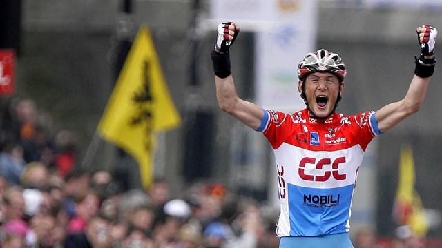 Schleck brinda all'Amstel