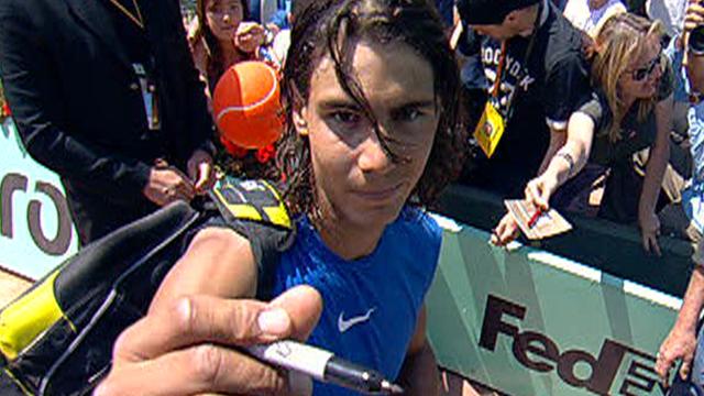 Nadal : "J'ai été courageux"