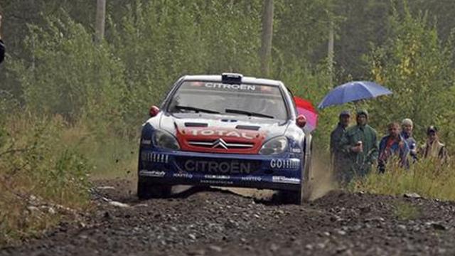 Sur la route du Rallye de Finlande