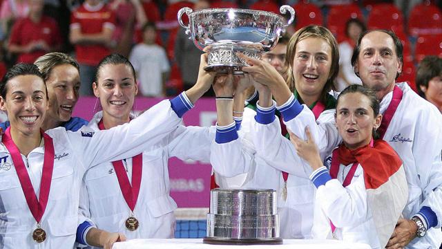 Italy win Fed Cup for first time