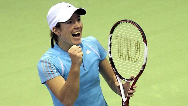 Henin, finaliste et N.1