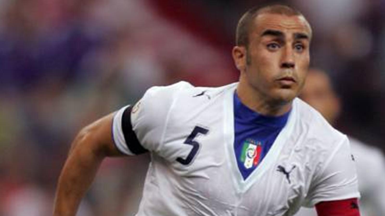 Cannavaro To Win Award Football Eurosport