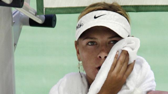 Sharapova a eu chaud