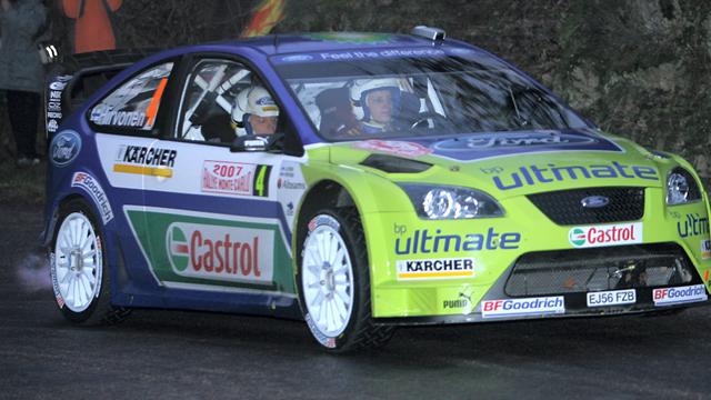 Sur la route du Rallye Monte-Carlo