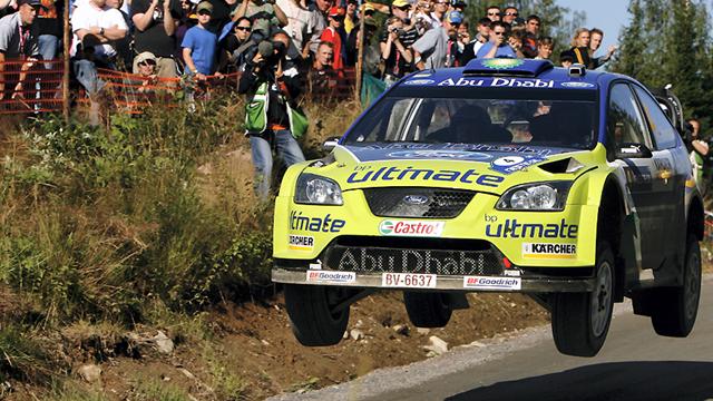 Sur la route du rallye d'Allemagne