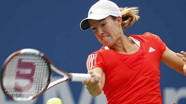 Henin à la "Federer"
