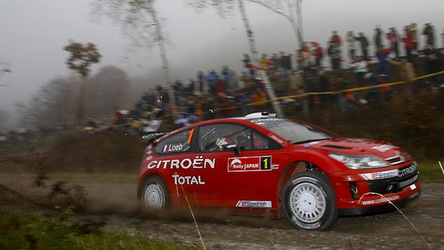 Loeb dans le décor !