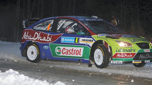 Latvala en tête, Loeb à la faute
