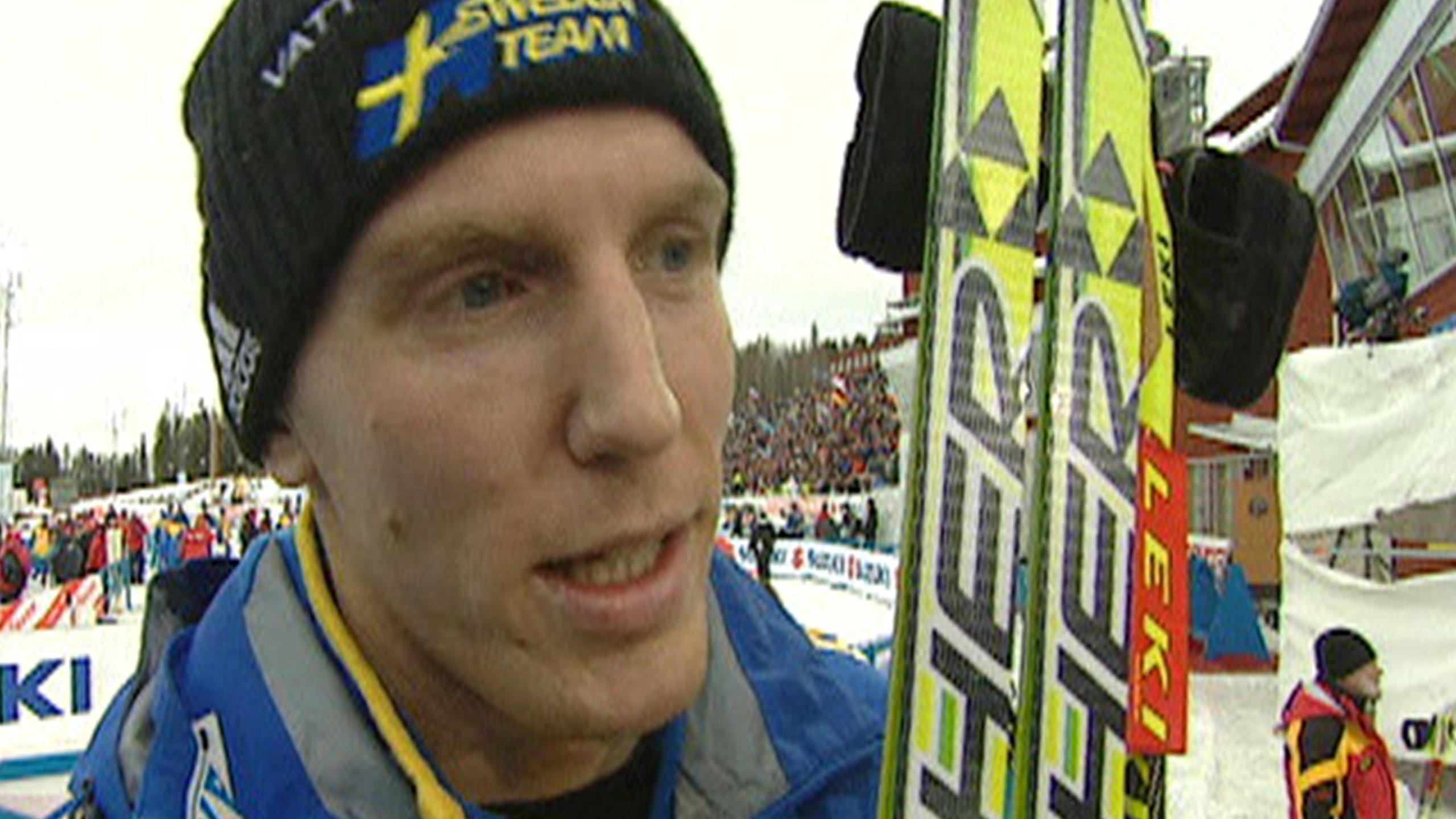Bjorn Ferry interview Biathlon video Eurosport