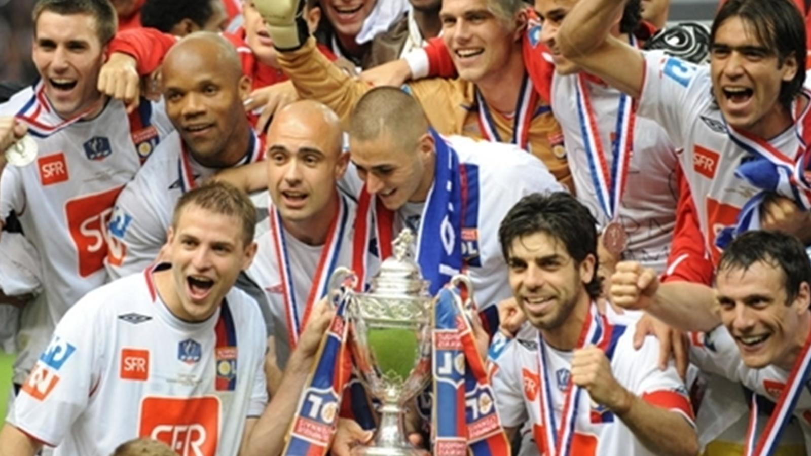 Lyon fait carton plein Coupe de France 20072008 Football Eurosport
