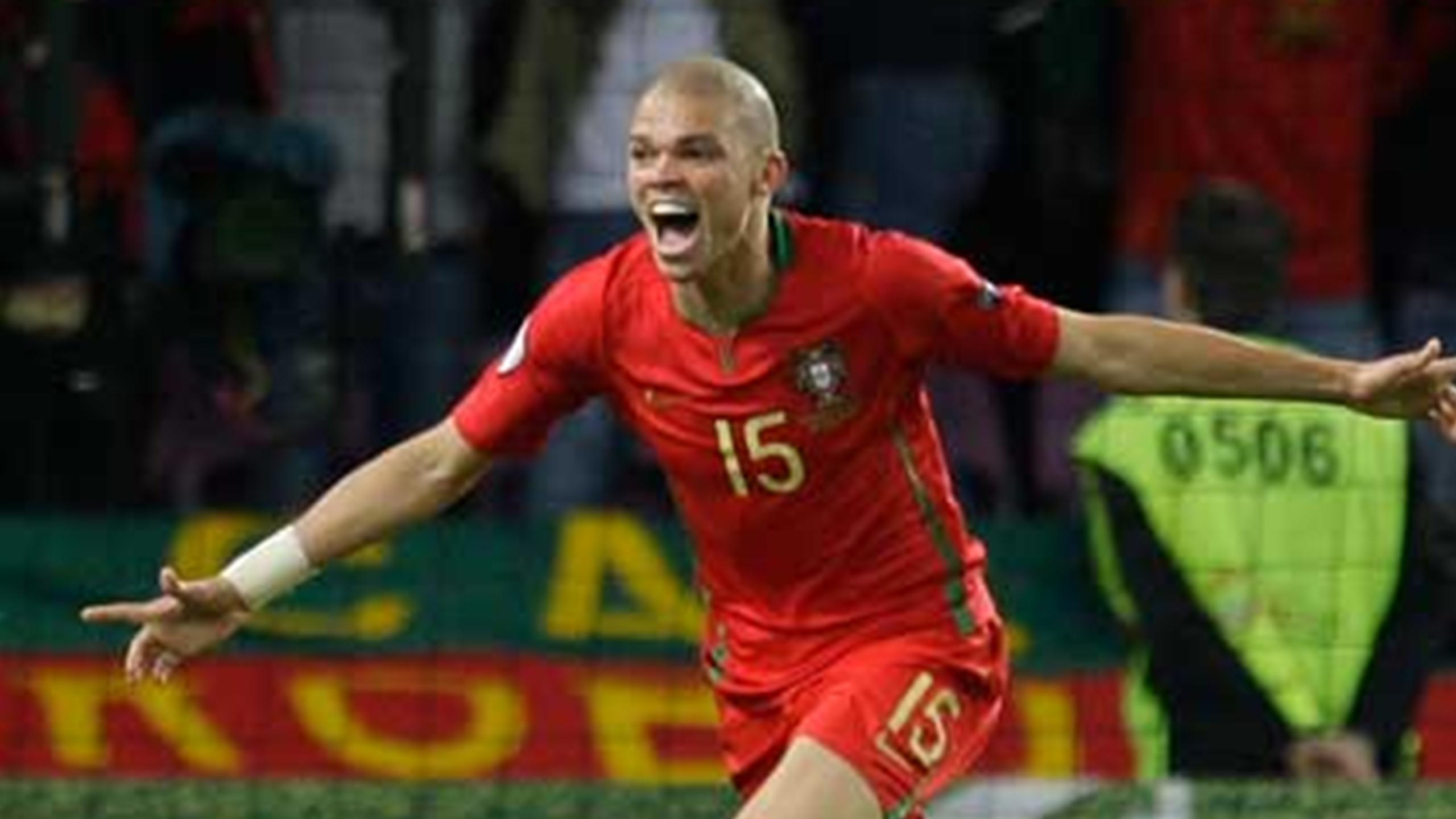 Pepe delighted to score Eurosport
