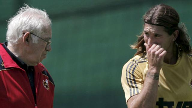 Sergio Ramos: "Luis Aragonés fue el que más me marcó. Cada consejo suyo valía por mil" Sergio Ramos: "Luis Aragonés fue el que más me marcó. Cada consejo suyo valía por mil"