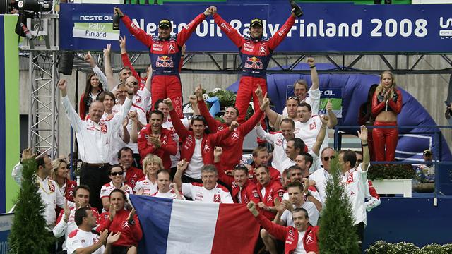 Loeb conquiert la Finlande