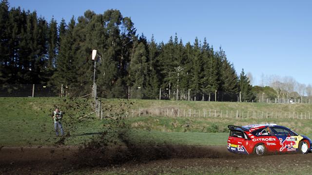 Loeb en alerte, Hirvonen en tête