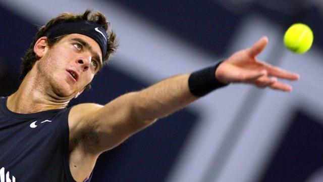 Del Potro surprend