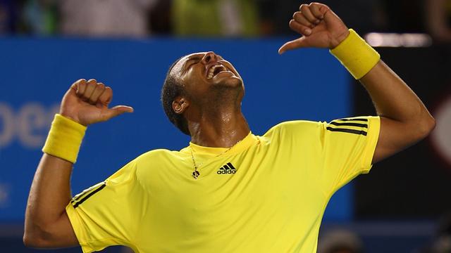 Tsonga en quarts de finale