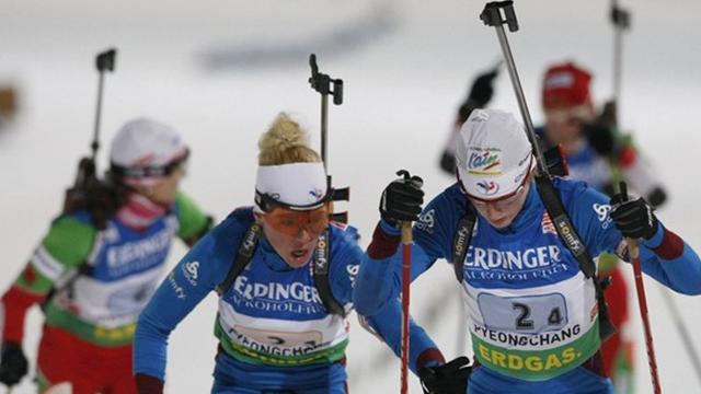 Les Bleues sur le podium