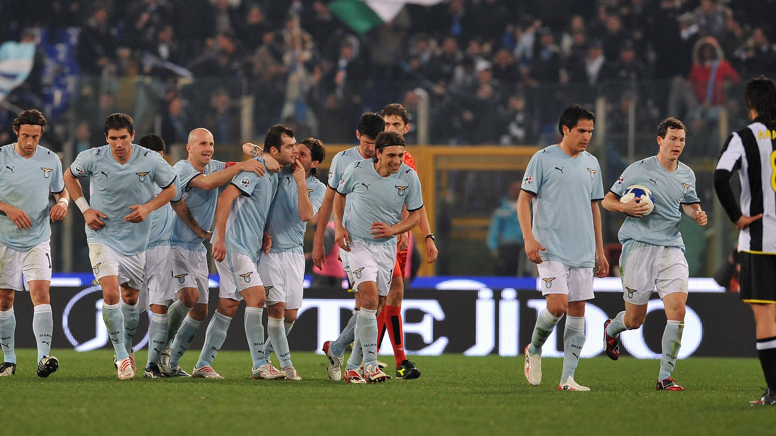 Advantage Lazio in Cup - Serie A 2008-2009 - Football - Eurosport