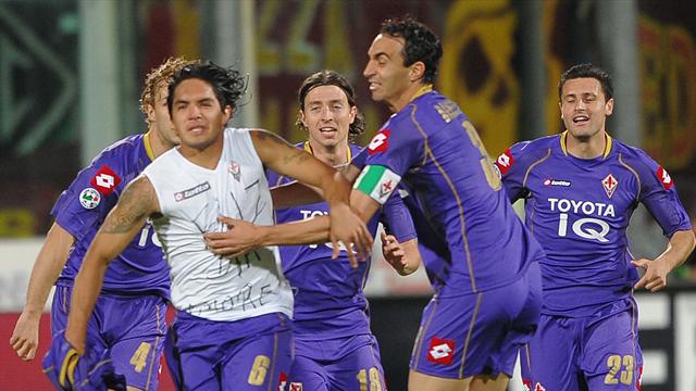 Una valanga viola si abbatte sulla Roma