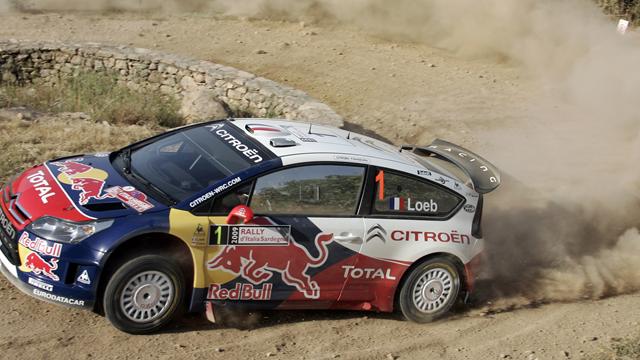 Loeb à l'écoute de sa C4