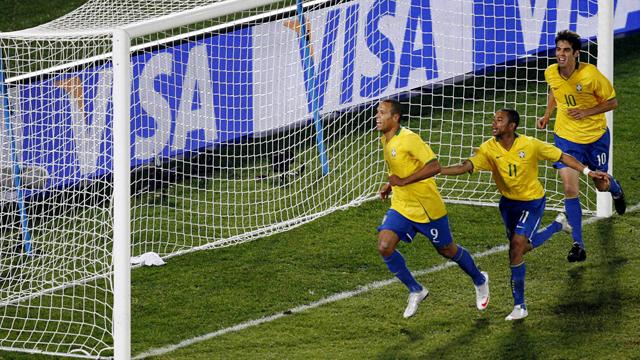 Brazil win as Italy crash out