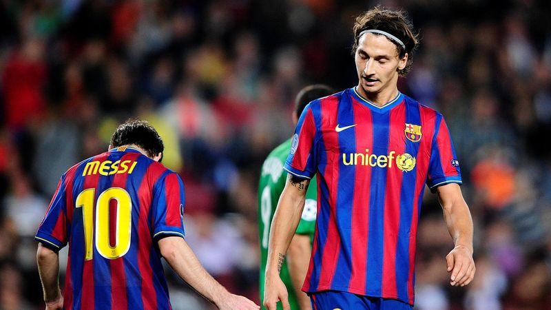 Zlatan Ibrahimovic Lionel Messi