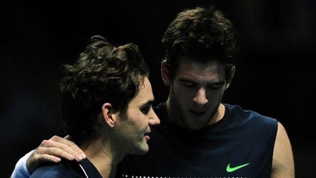 Del Potro et Federer y sont