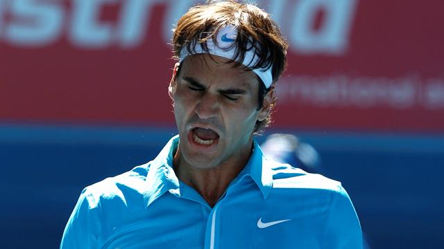 Federer se plie en quatre
