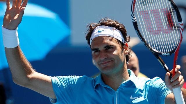 Federer comme chez lui