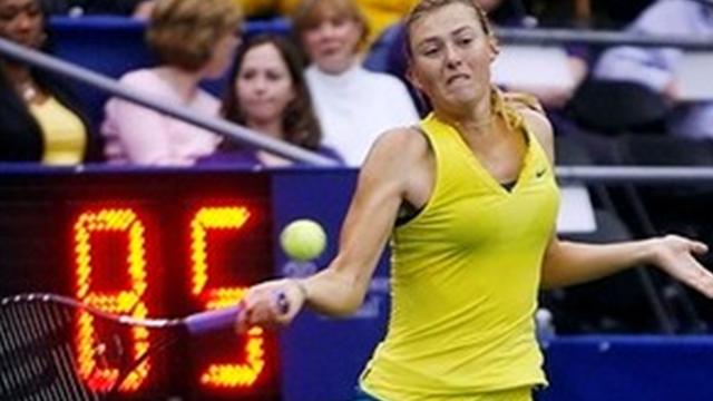 Sharapova vise Strabsourg