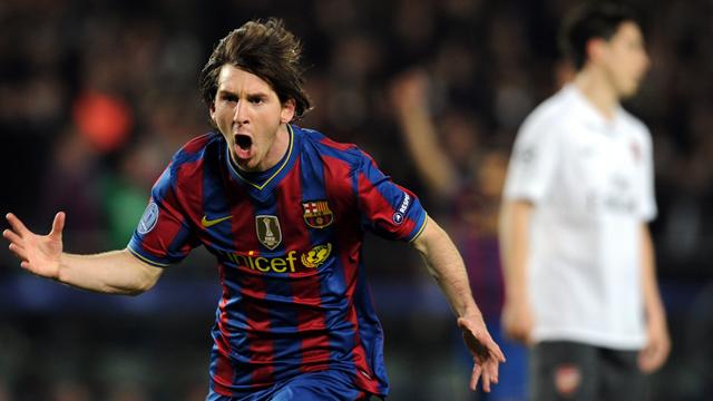 Messi sort l'arsenal