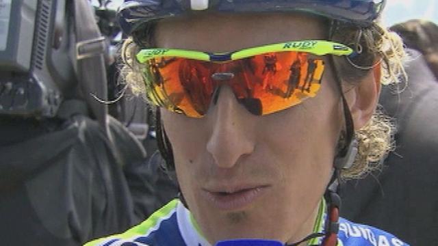 Pellizotti privé de Giro