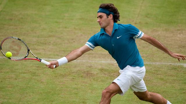 Federer ne traîne pas