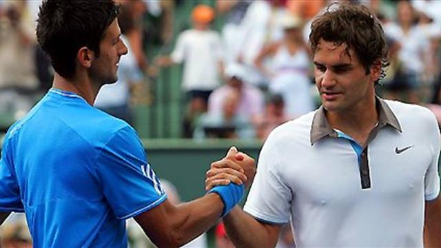 Federer double Djokovic