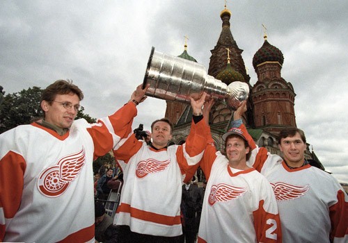 Fetisov Larionov Konstantinov Kozlov - Piazza Rossa