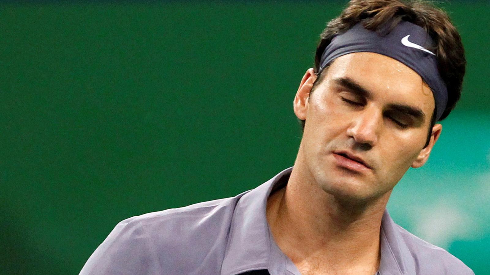 Federer angry with call Tennis Eurosport Australia