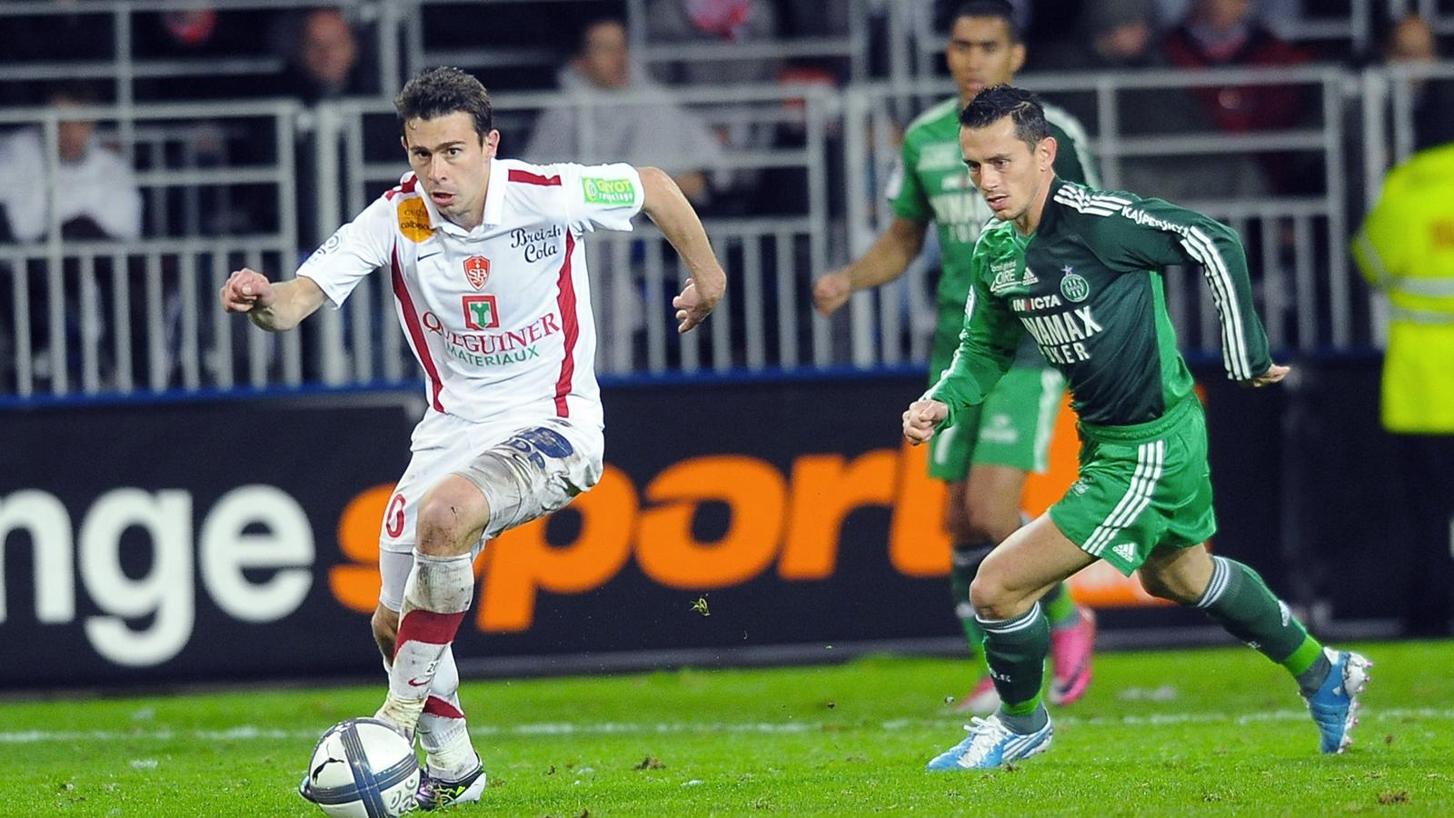 Brest go top with win Ligue 1 20092010 Football Eurosport Asia