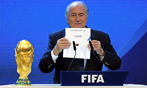 2010 WM 2022 Katar Qatar Quatar Blatter