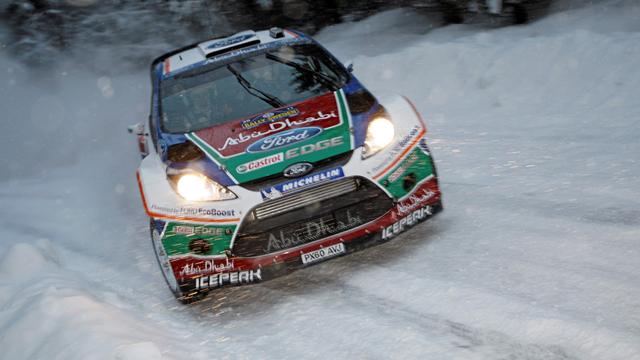 Hirvonen devant, Ogier à l'affût