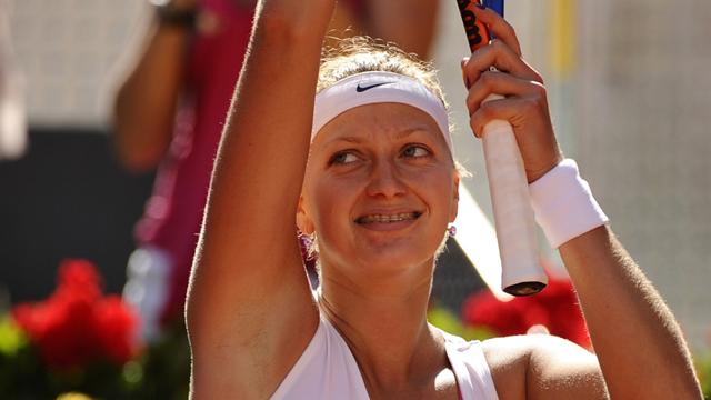 Kvitova sort de terre