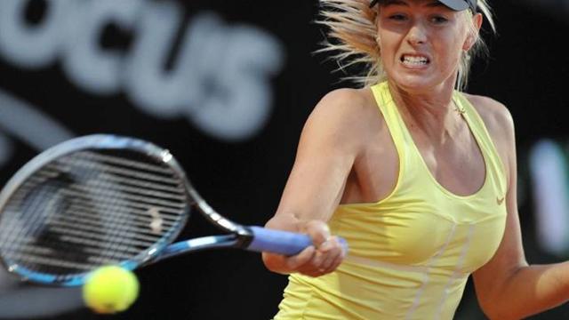 Sharapova fulgurante