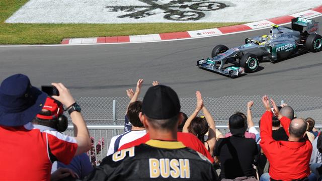 Kanada’da Rosberg sürprizi