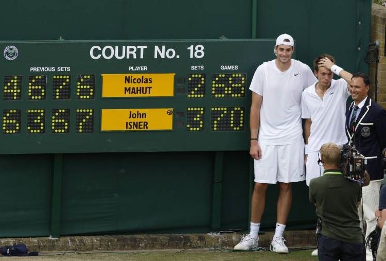 John Isner, Nicolas Mahut