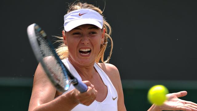 Sharapova n'a pas trainé