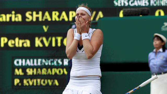 Wimbledon'ın kraliçesi Kvitova
