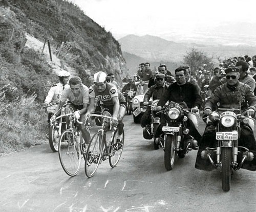 1964 Tour de France Puy-de-Dome Anquetil Poulidor