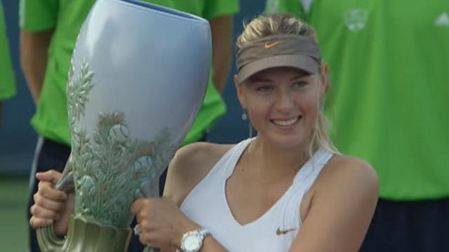 Sharapova signe sa revanche