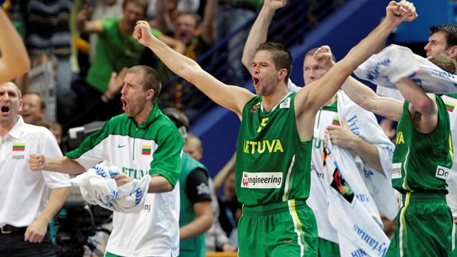 Hosts Lithuania down Serbia