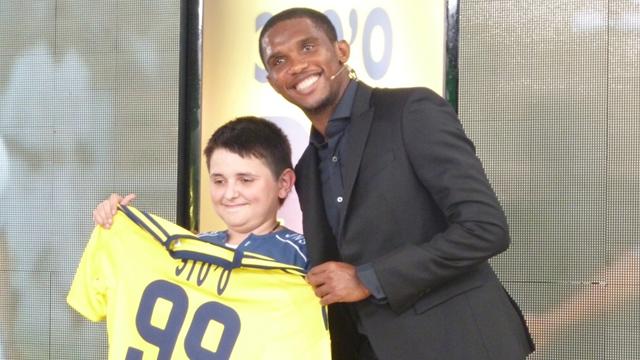 Eto'o "Sono un esempio per l'Africa"